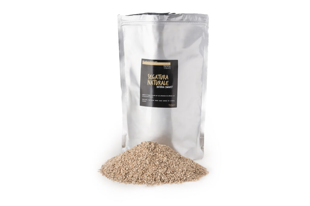 SEGATURA DI FAGGIO AL NATURALE PER AFFUMICATORE