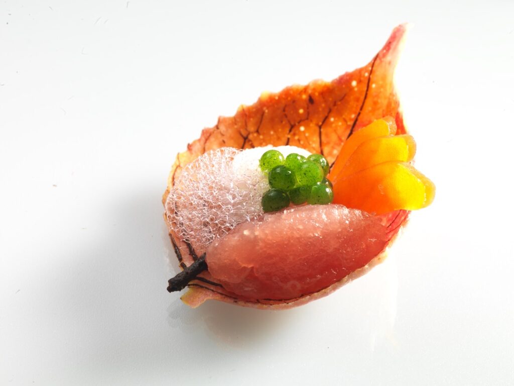 Cialda alimentare "Foglia finger"