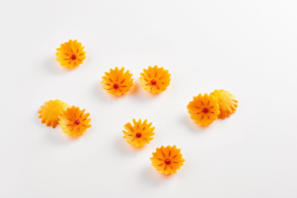 Cialda alimentare "Fiore ortensia"