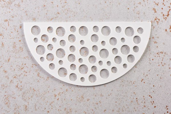 Pois- Stencil in silicone alimentare