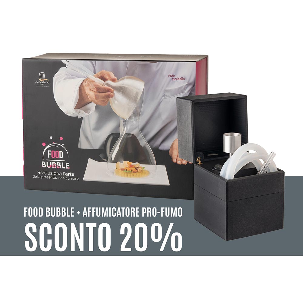 Food Bubble + Affumicatore Pro-Fumo
